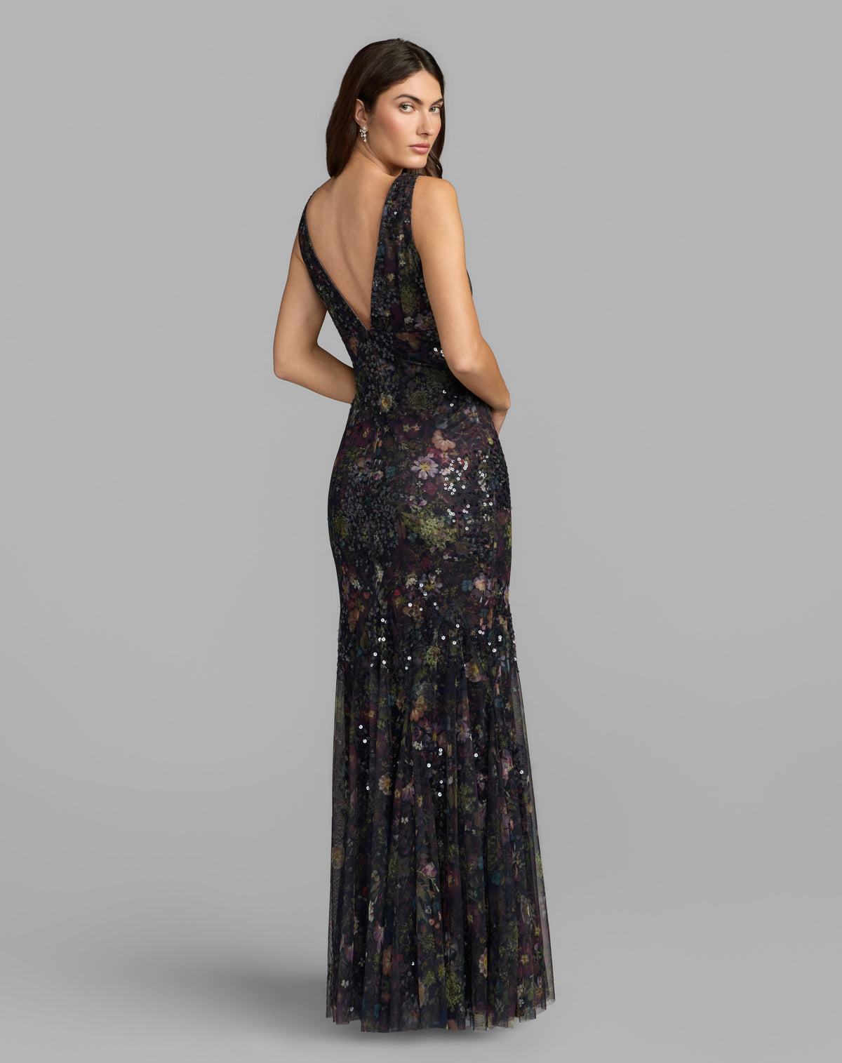 Mac Duggal 94260 - Black Multi
