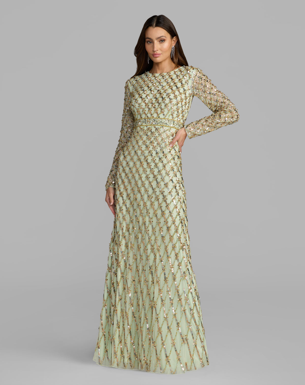 Mac Duggal 94318 - Sage