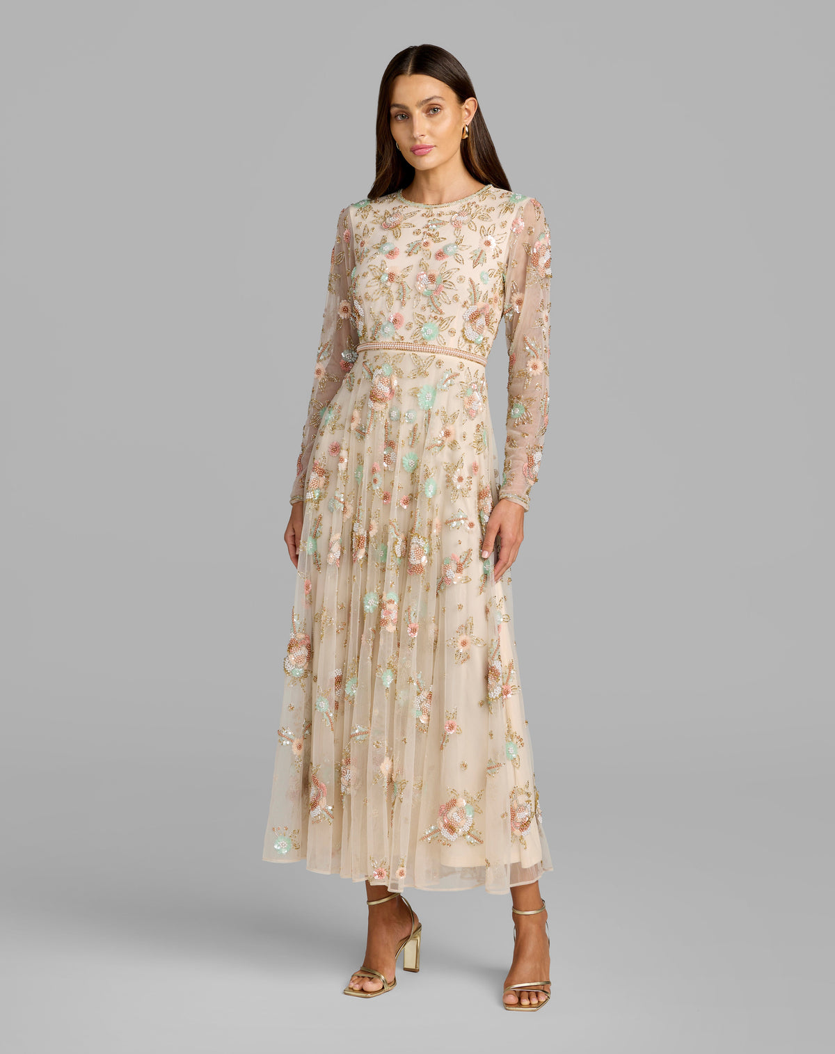 Mac Duggal 94336 - Beige Multi