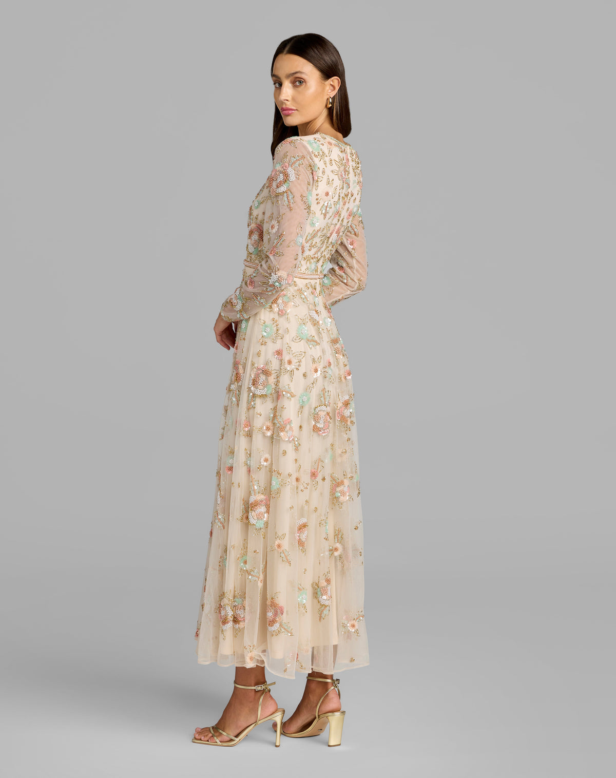 Mac Duggal 94336 - Beige Multi