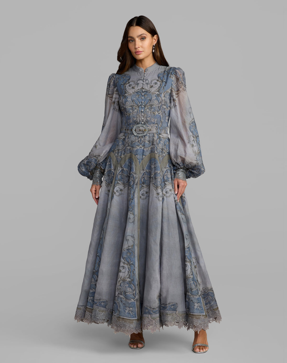 Mac Duggal 94358 - Slate Blue