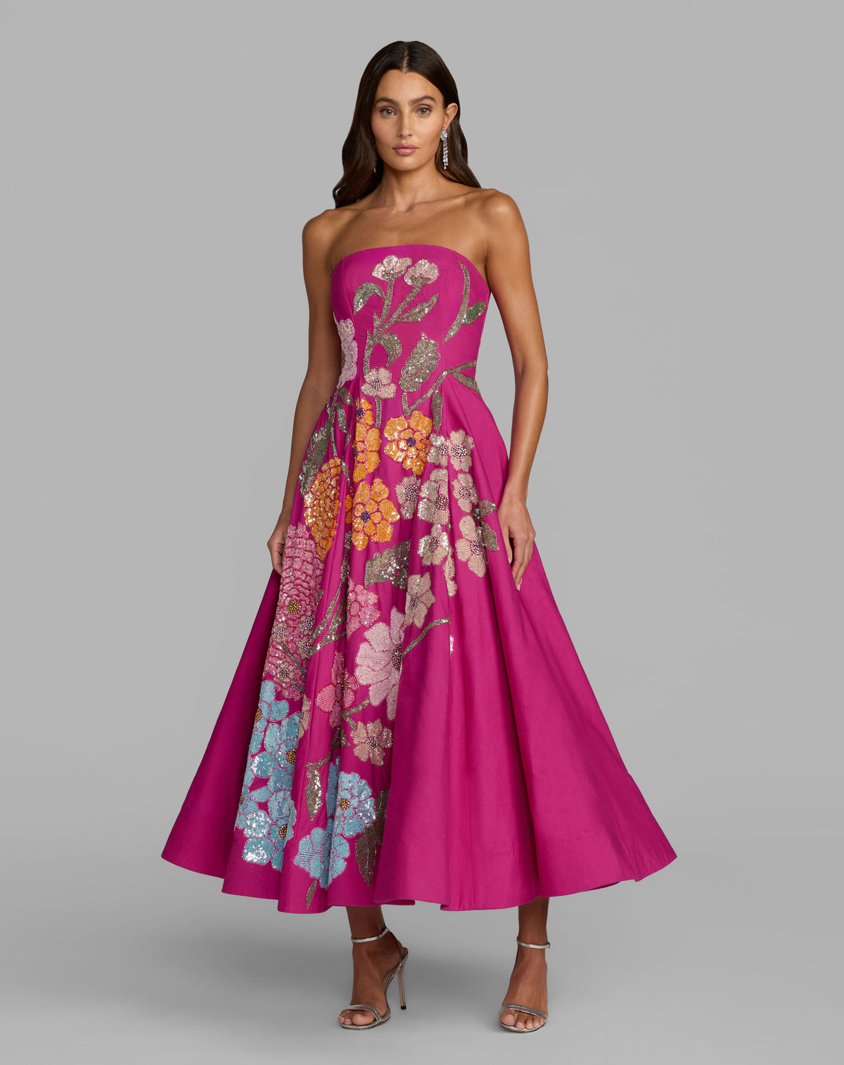 Mac Duggal 94366 - Hot Pink Multi