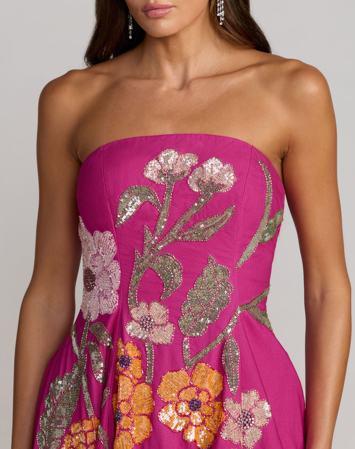 Mac Duggal 94366 - Hot Pink Multi