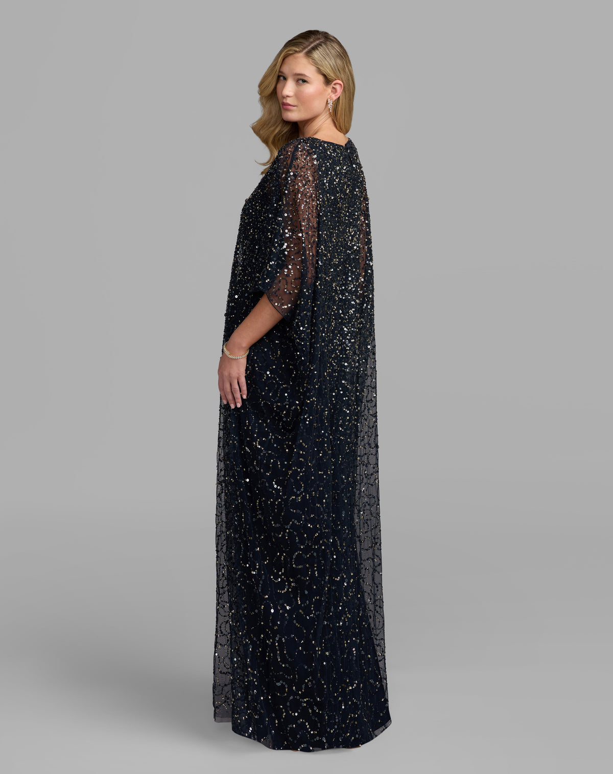 Mac Duggal 9475 - Midnight Gold
