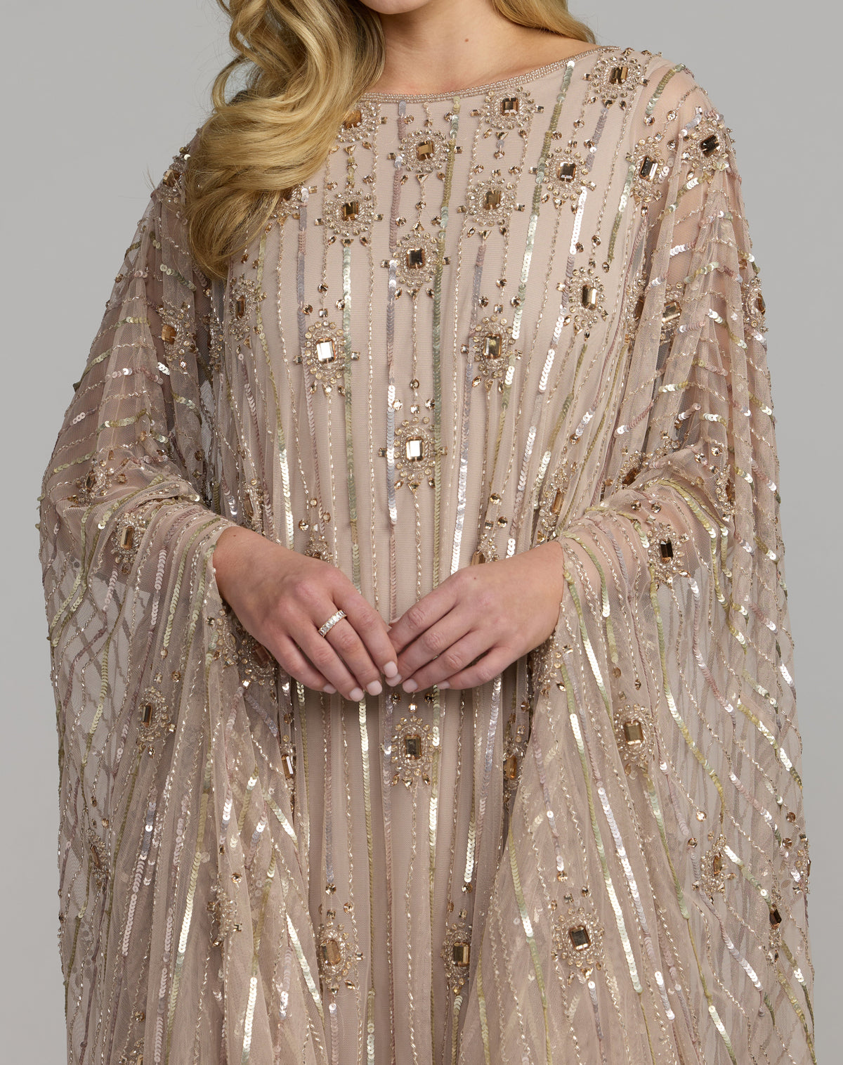 Mac Duggal 9526 - Champagne