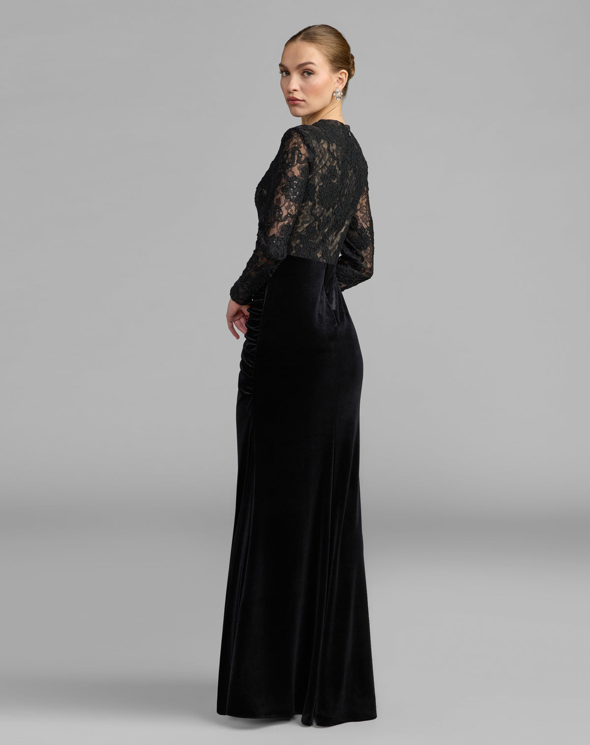 Mac Duggal 9927875P - Black Nude