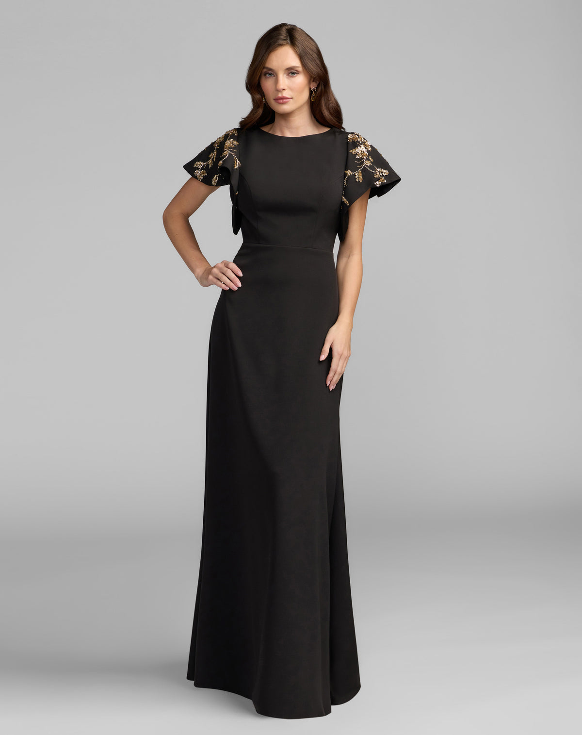 Mac Duggal 9950045P - Black Gold
