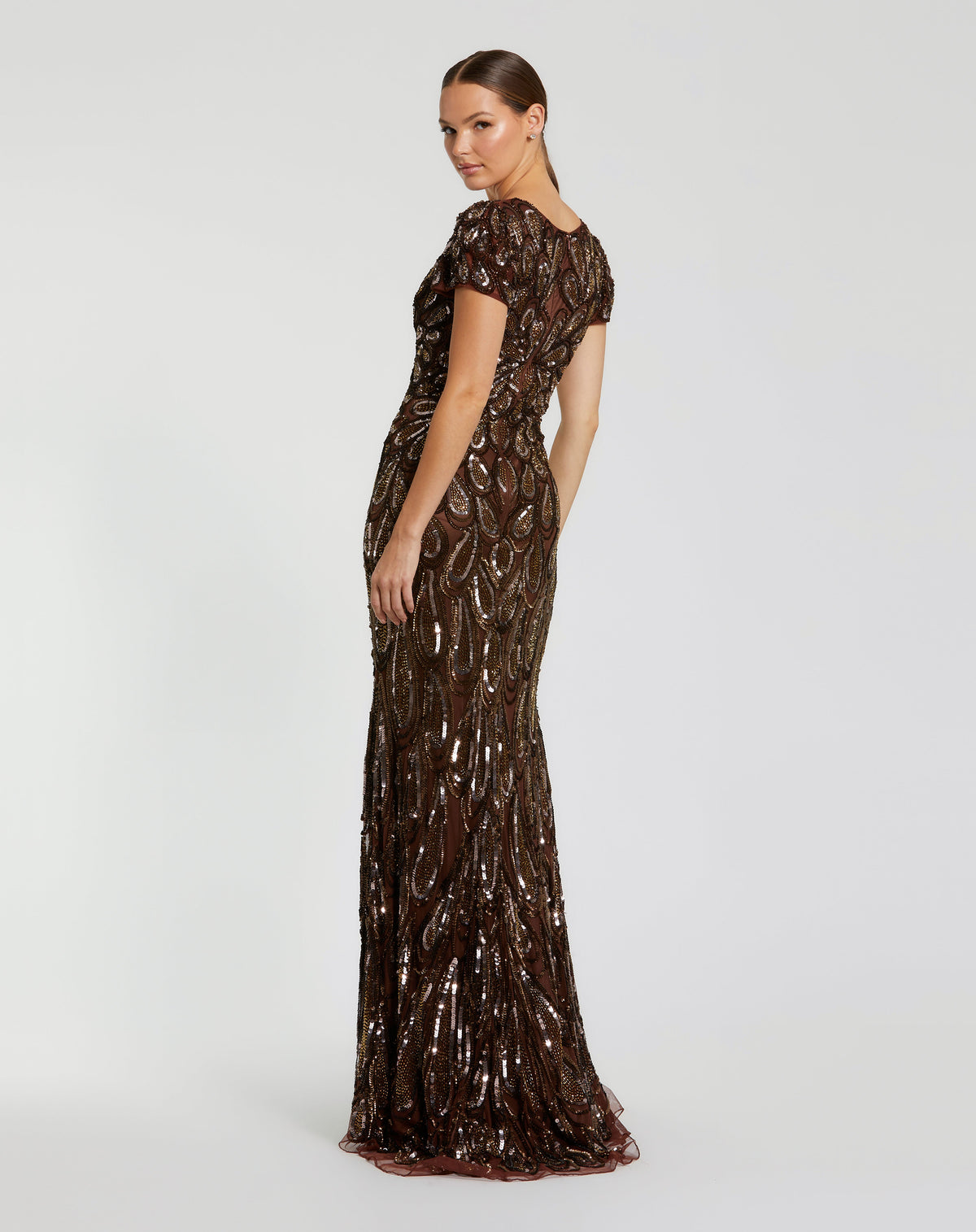 Mac Duggal 995243P - Chocolate