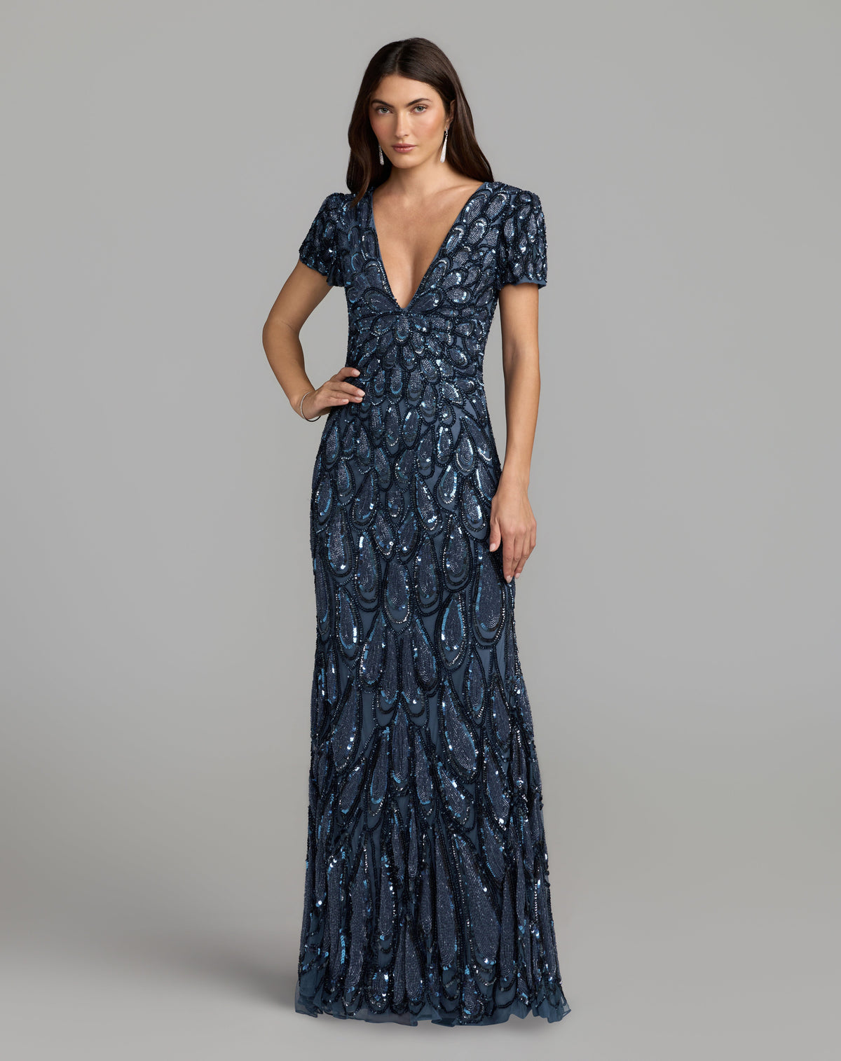 Mac Duggal 995243P - Denim