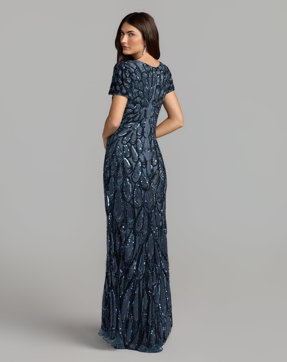 Mac Duggal 995243P - Denim