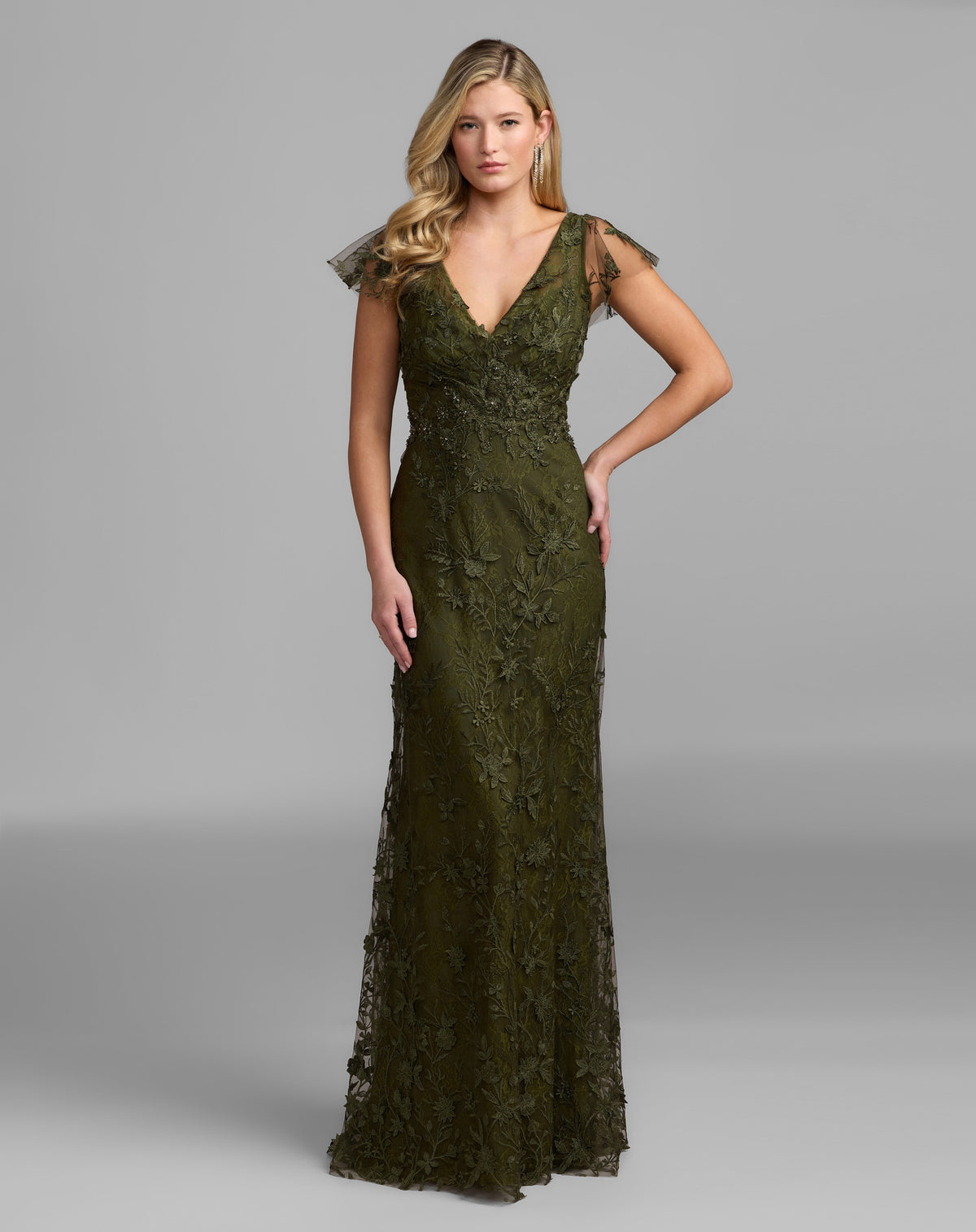 Mac Duggal 9968192P - Olive