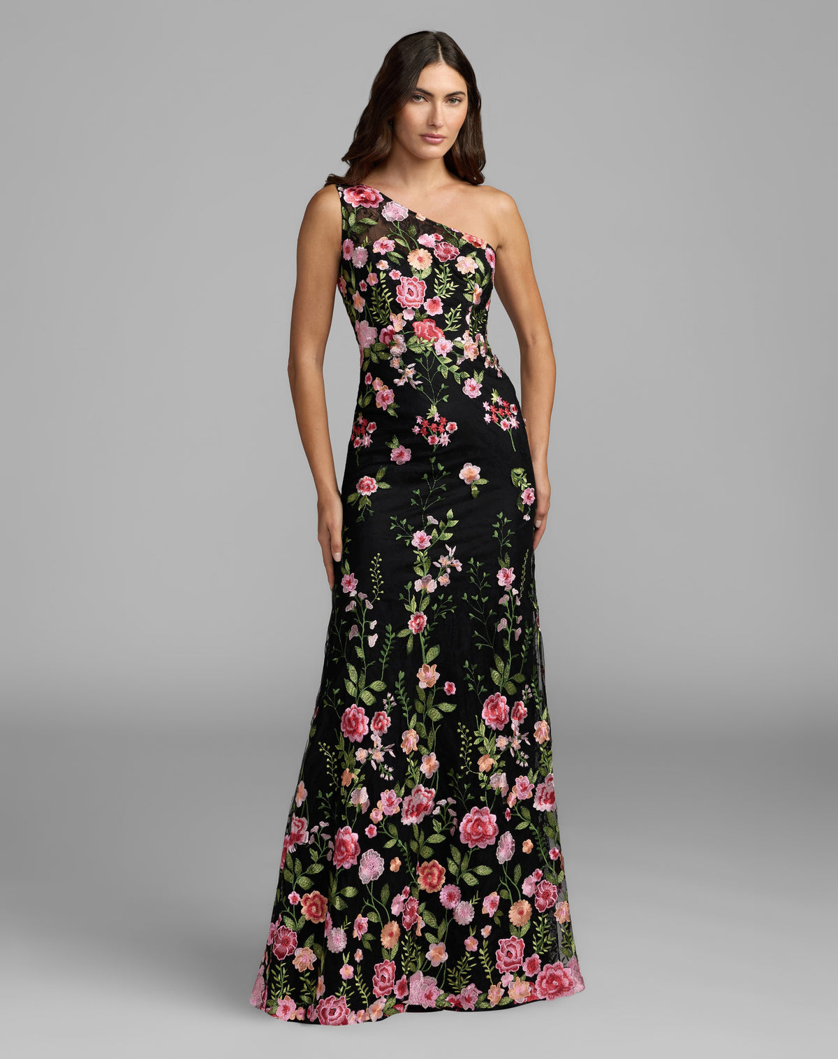 Mac Duggal 9968606P - Black Multi