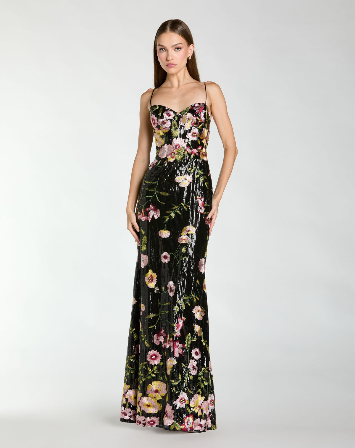 Mac Duggal 9968896P - Black Multi