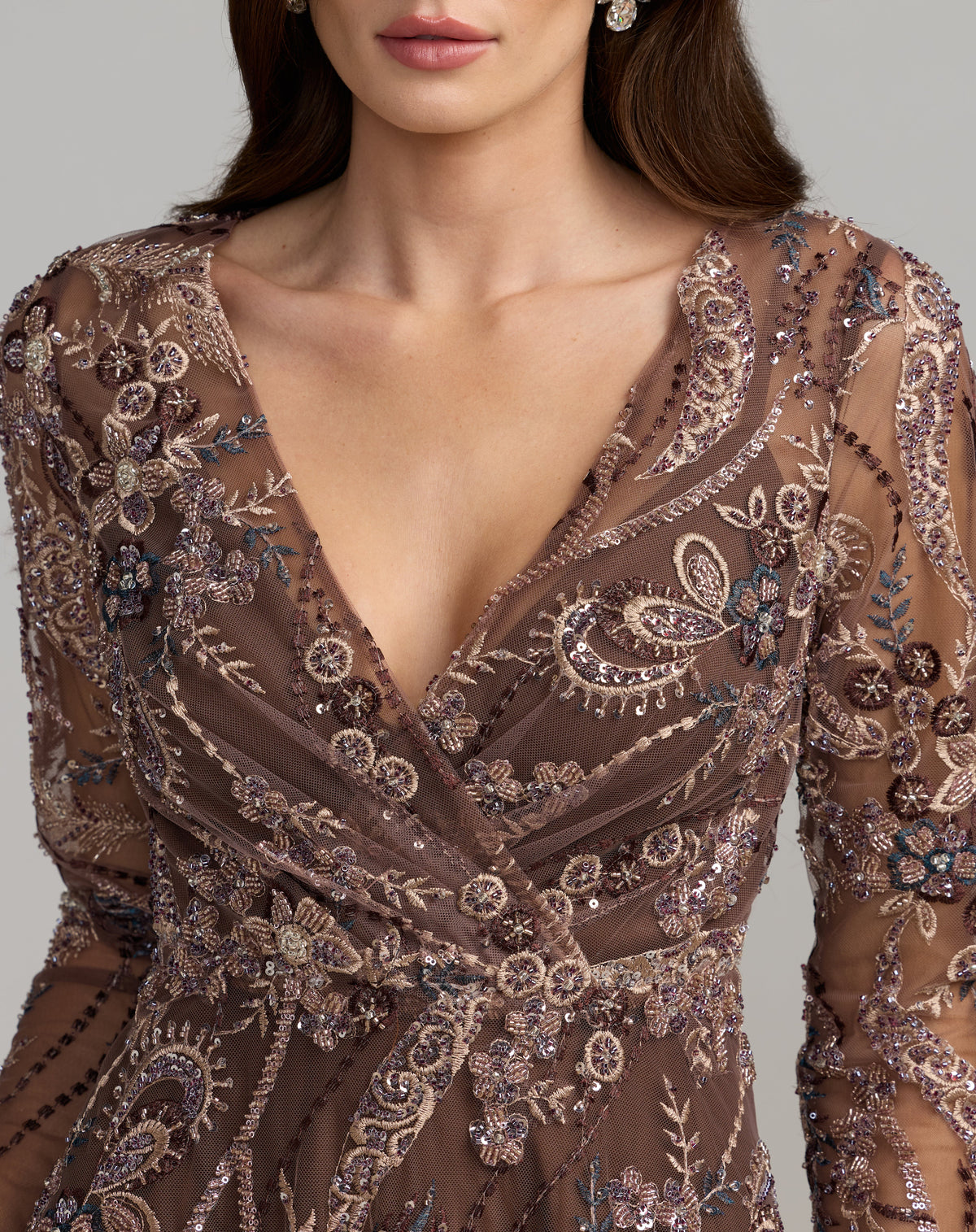 Mac Duggal 9968906P - Chocolate