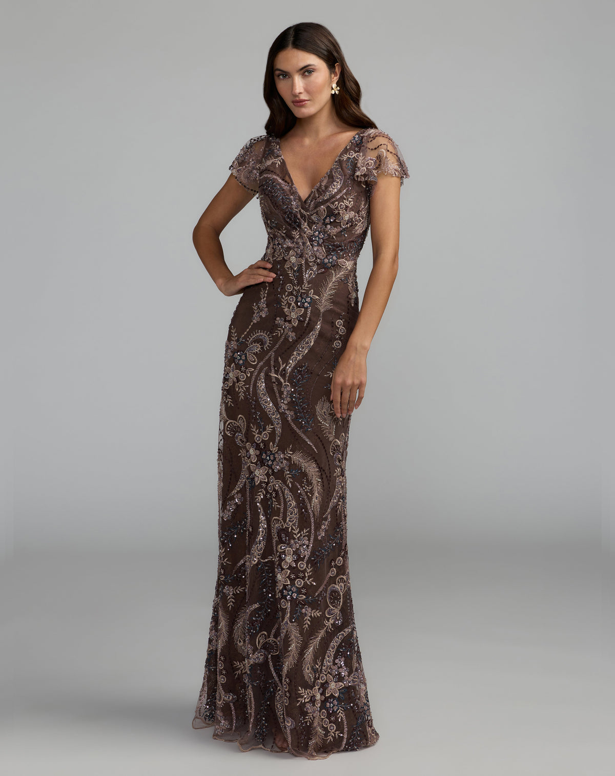 Mac Duggal 9968914P - Chocolate