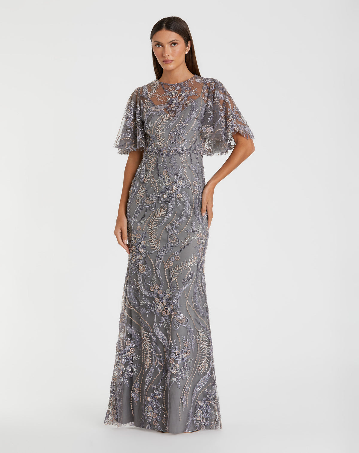 Mac Duggal 9968918P - Charcoal