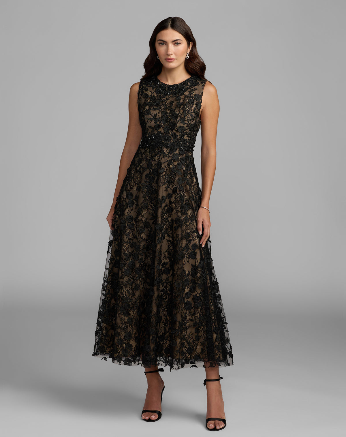 Mac Duggal 9969192P - Black Nude