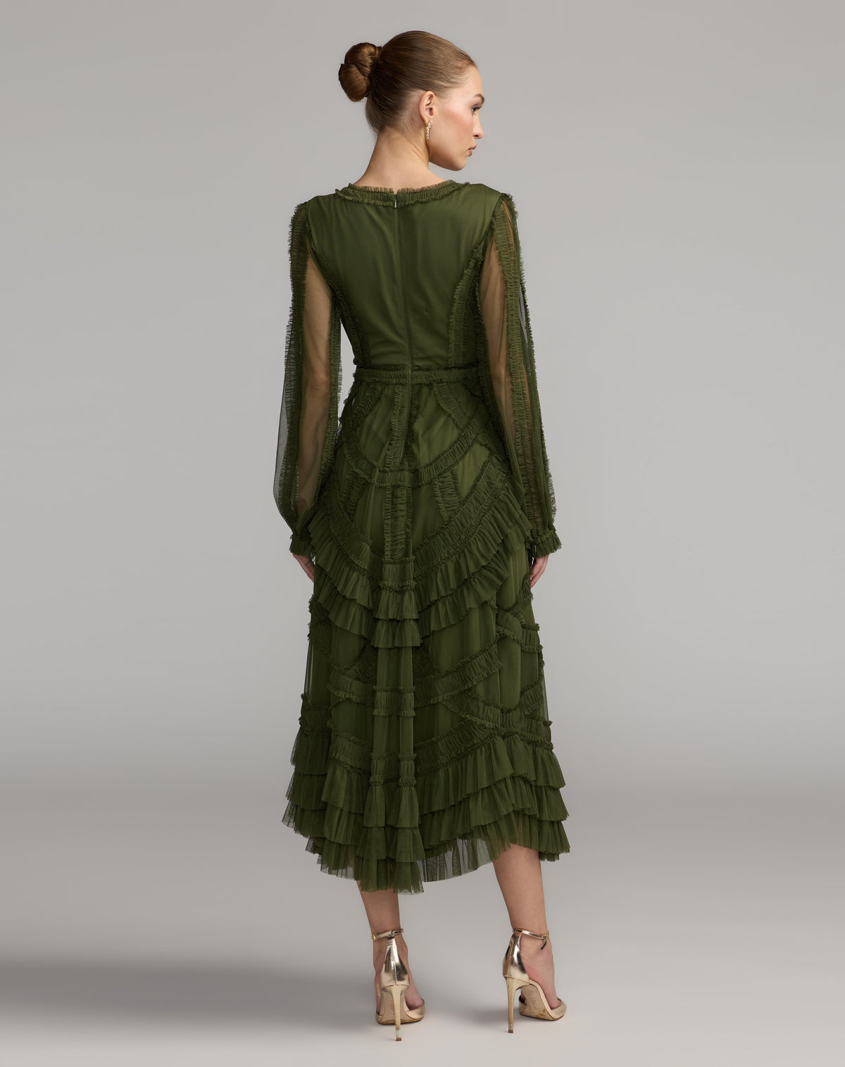 Mac Duggal 998247P - Olive