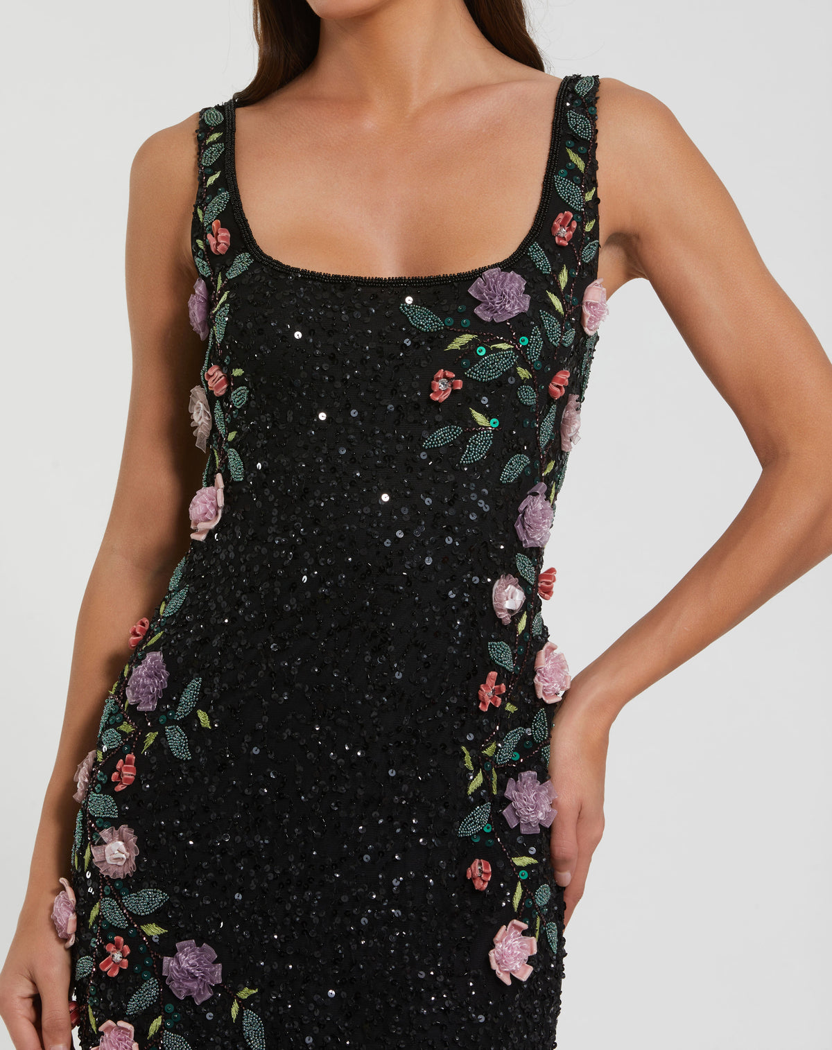Mac Duggal 999340P - Black Multi