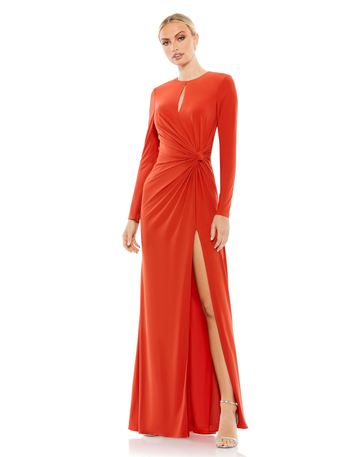Mac Duggal A55708 - Brick Red