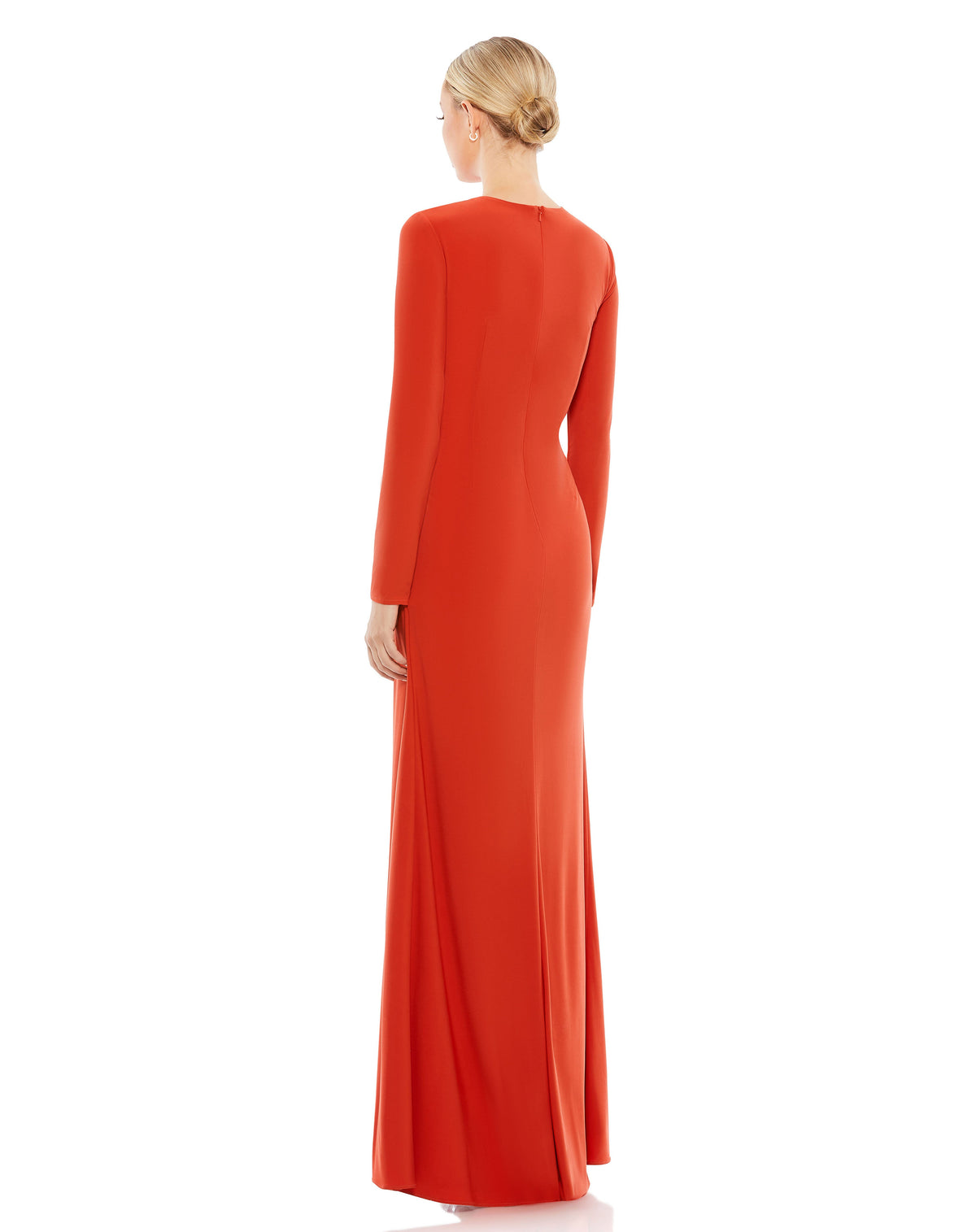 Mac Duggal A55708 - Brick Red