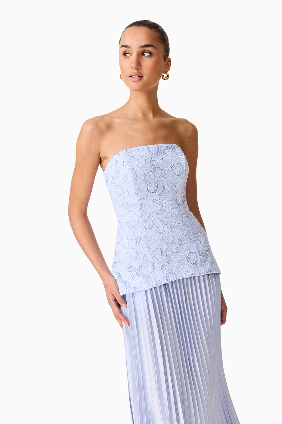 Elliatt Lacy Strapless Gown Mia Bella The Label Elliatt Lacy Strapless Gown Mia Bella The Label