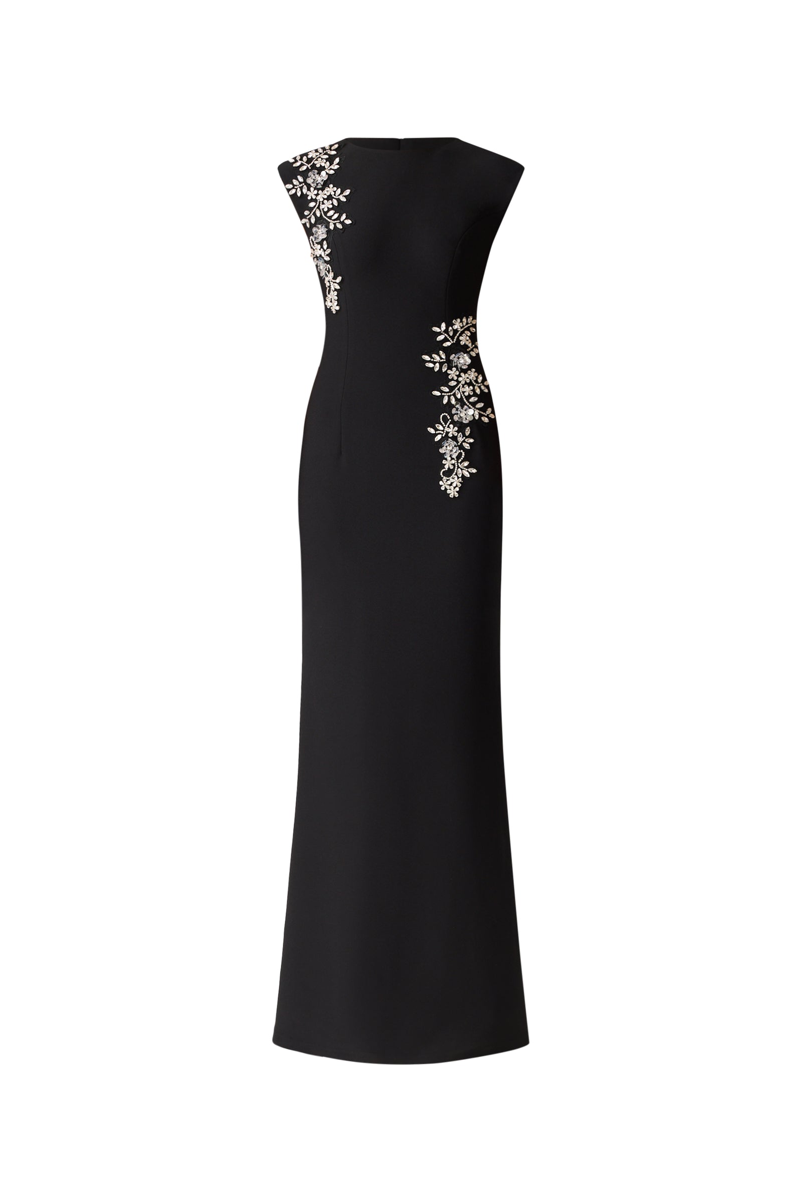Elliatt Veda Boatneck Sequin Gown
