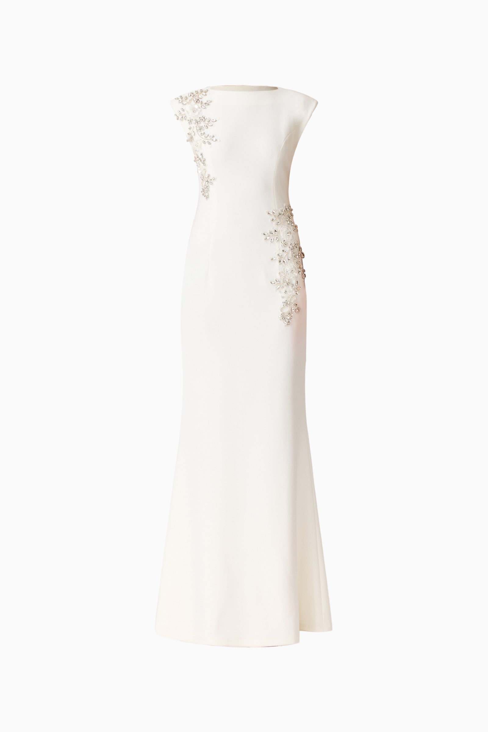 Elliatt Veda Boatneck Sequin Gown