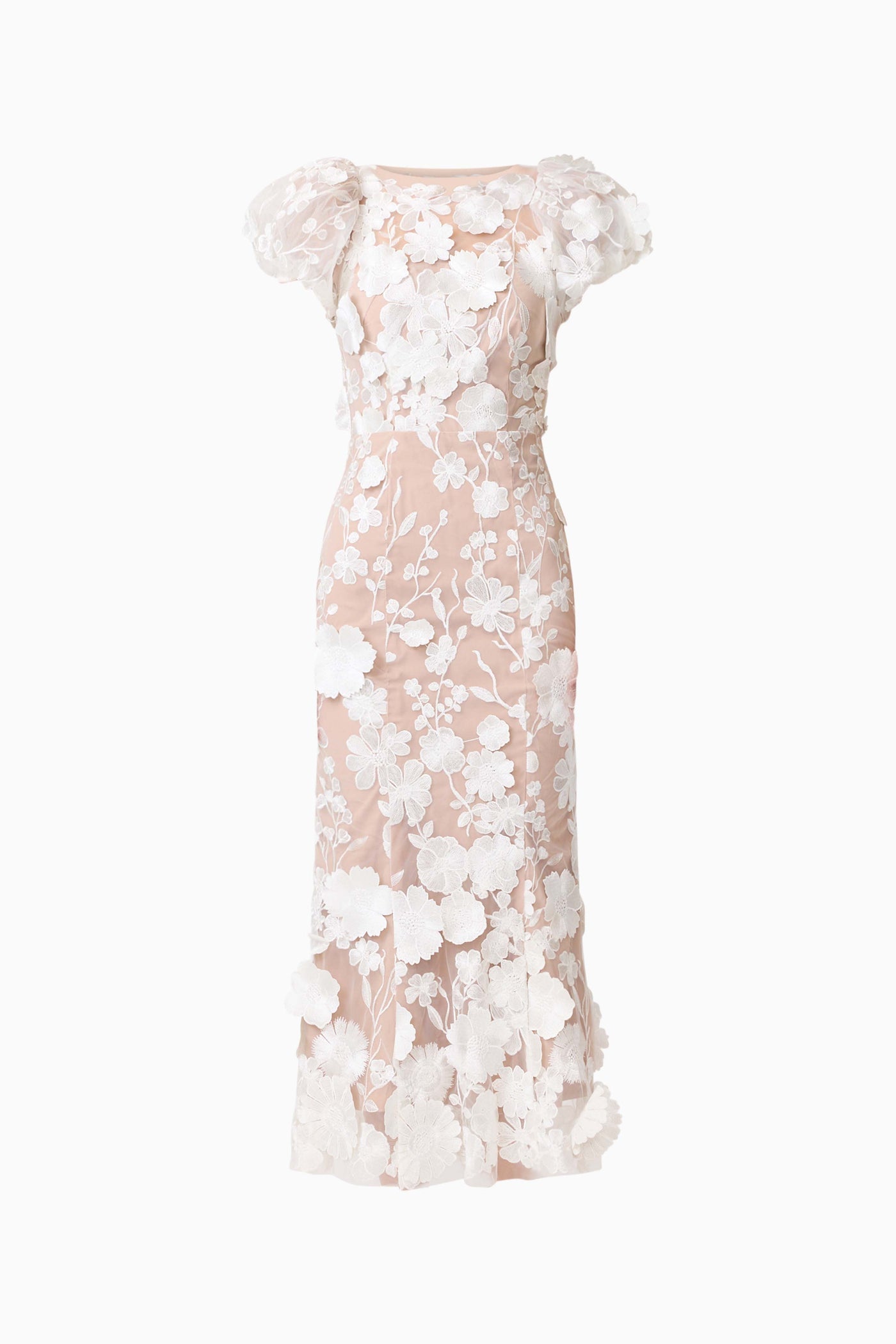 Elliatt Astraea 3D Lace Maxi Dress