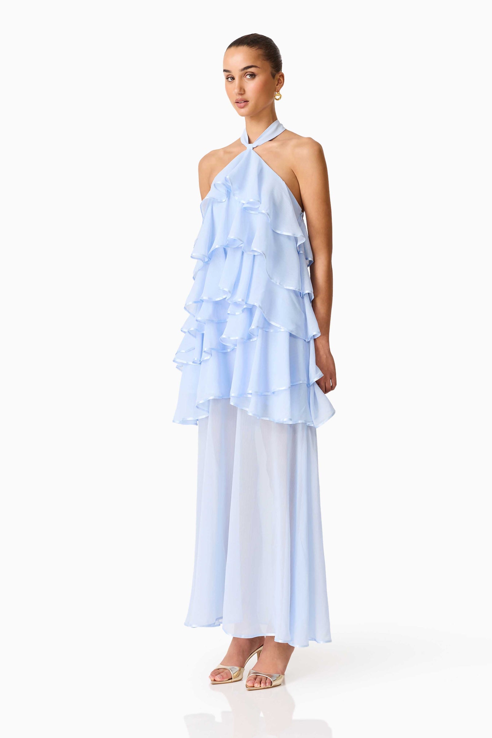 Elliatt Eliane Halter Neck Maxi