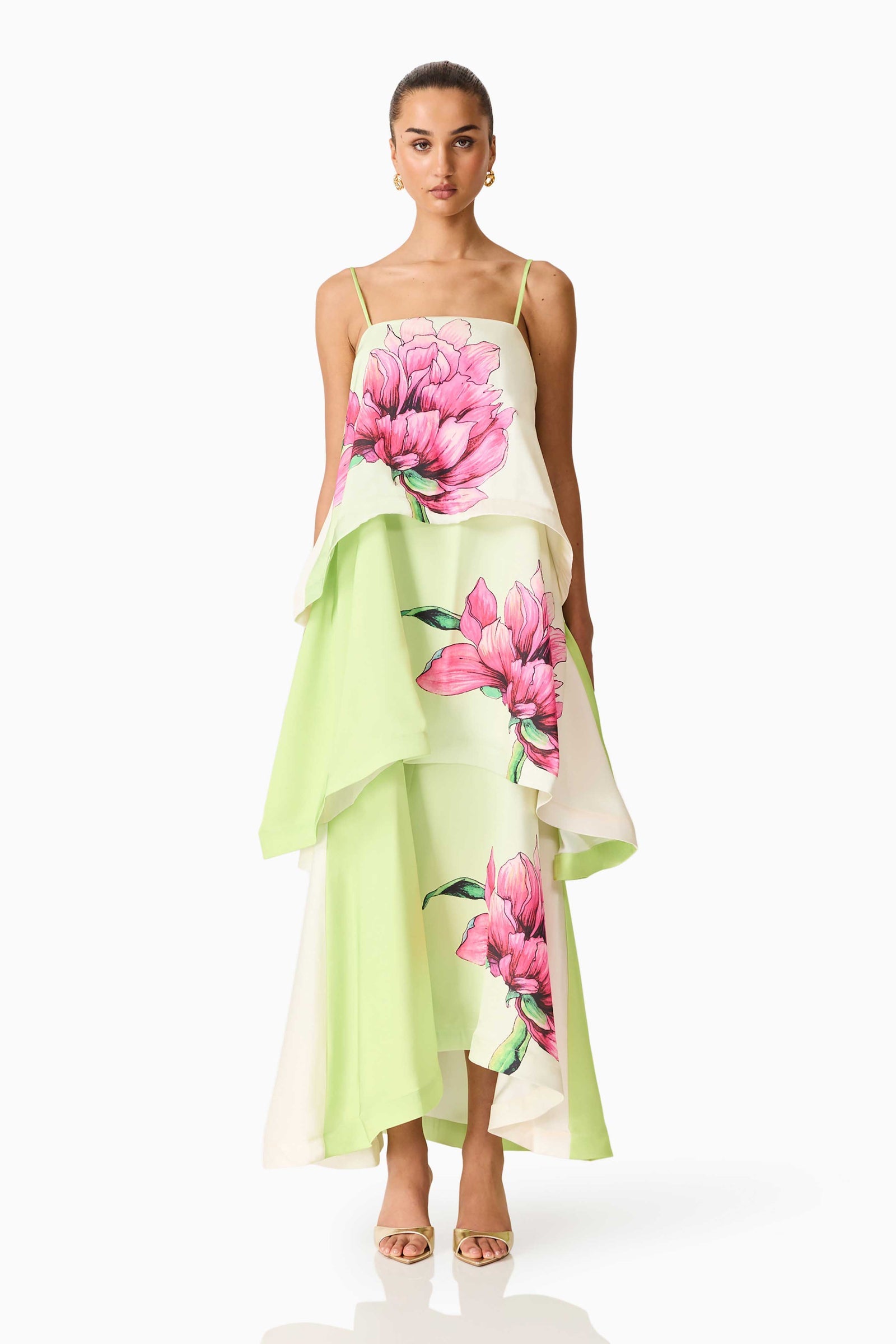 Elliatt Elisia Tiered Gown Mia Bella The Label Elliatt Elisia Tiered Gown Mia Bella The Label