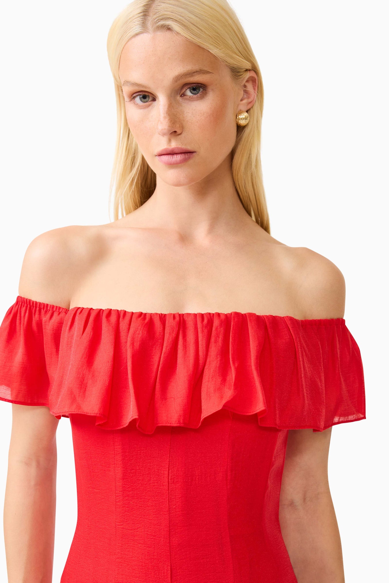 Elliatt Yvette Off Shoulder Gown