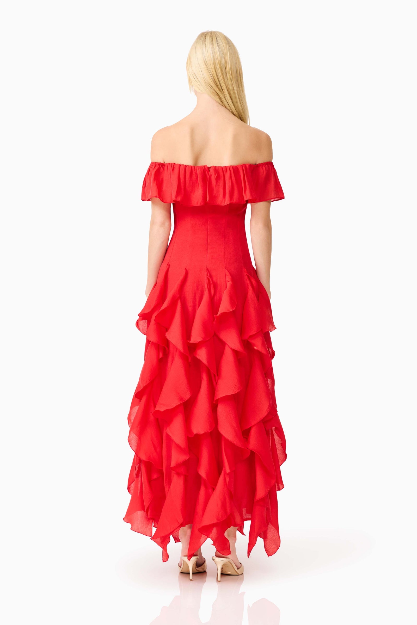 Elliatt Yvette Off Shoulder Gown