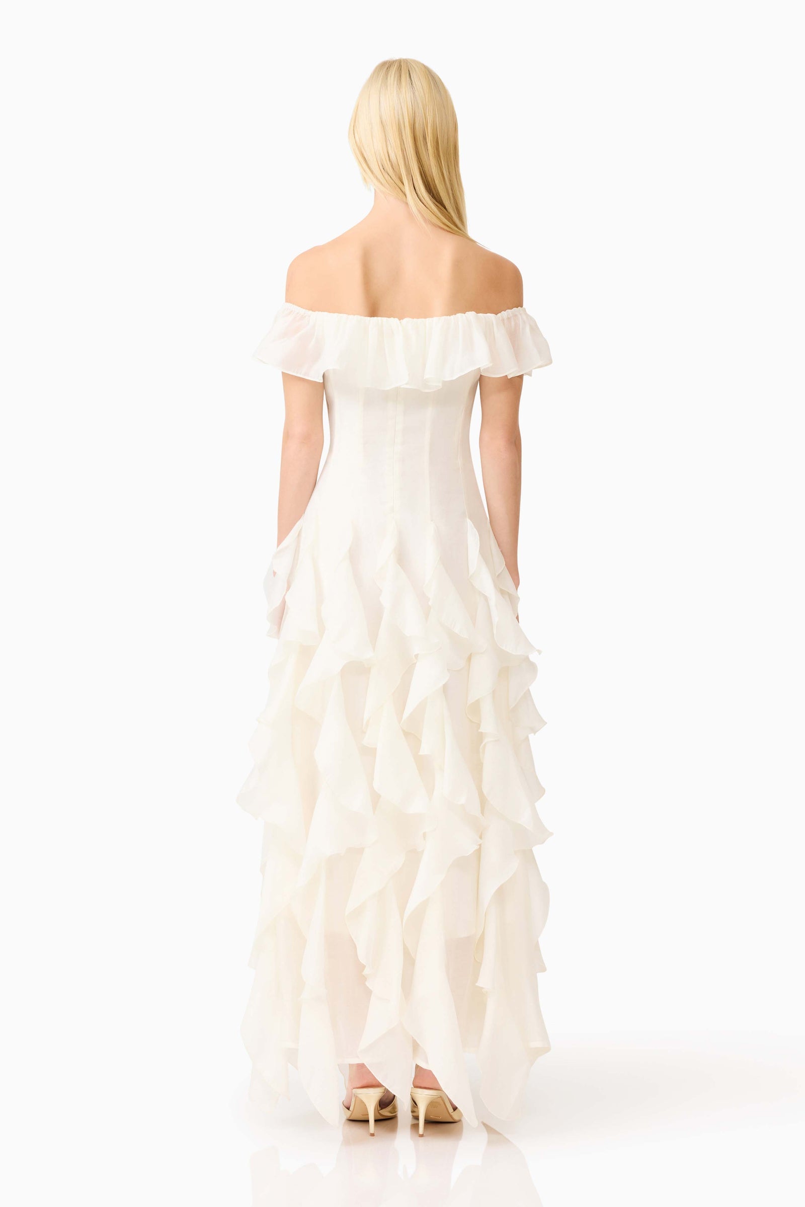 Elliatt Yvette Off Shoulder Gown