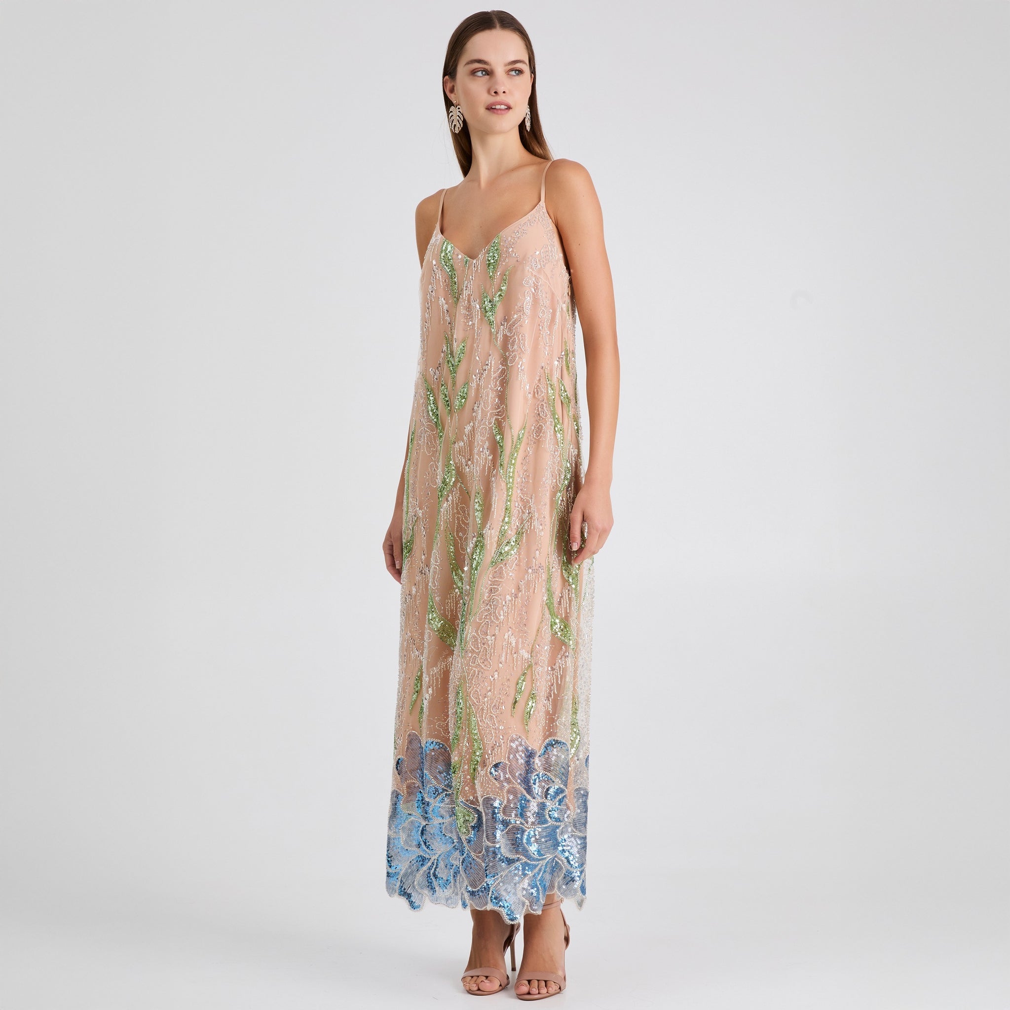 Margarita - Blue Floral / XXS Margarita - Blue Floral / XXS