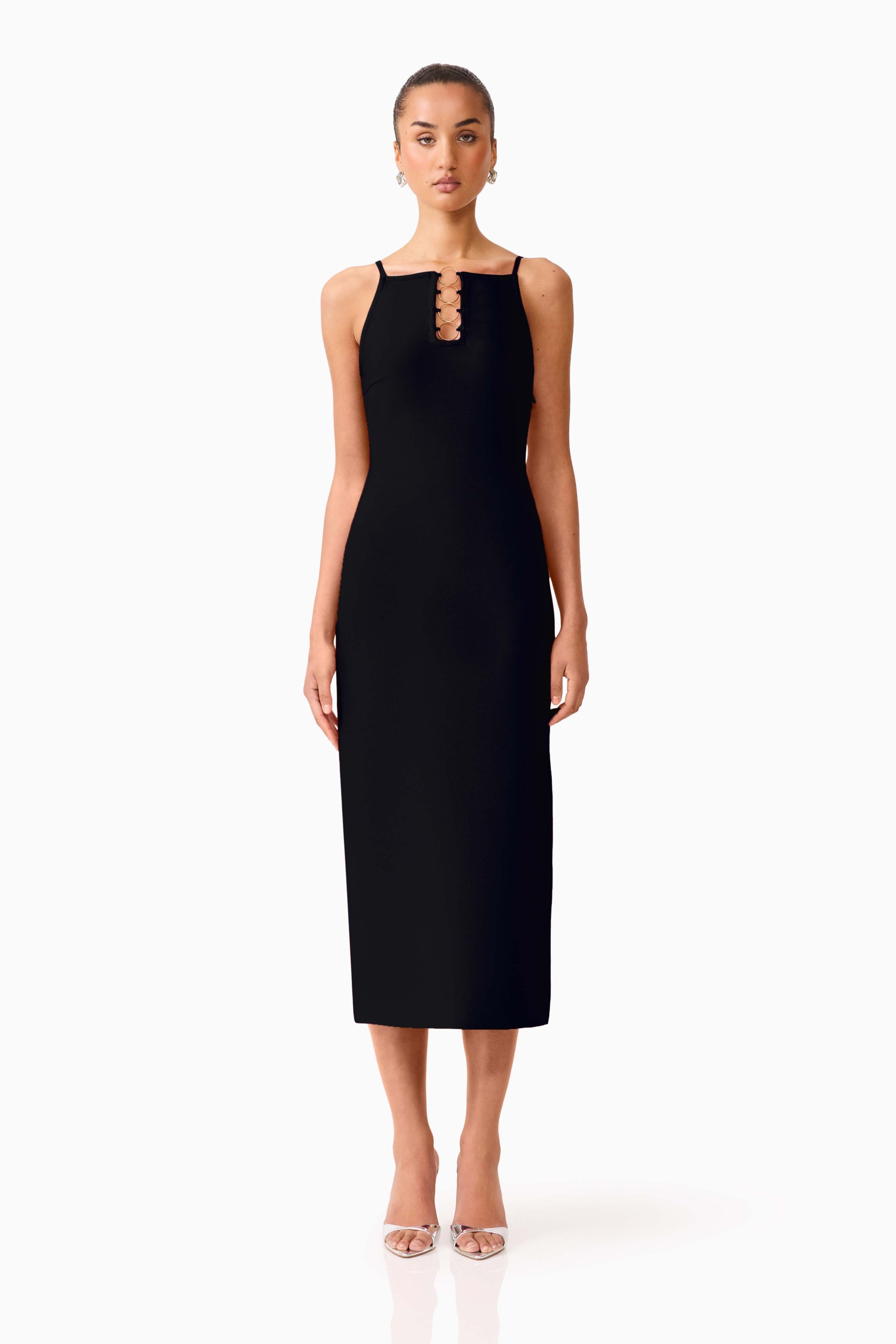 Elliatt Naomi High Neck Midi Dress