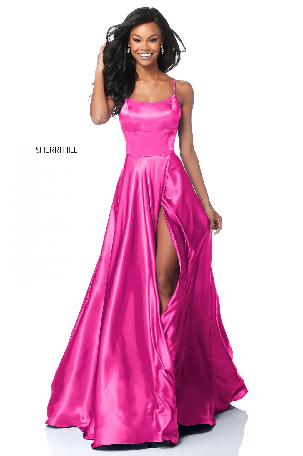 sherri hill fuchsia prom dress Sherri Hill 56896