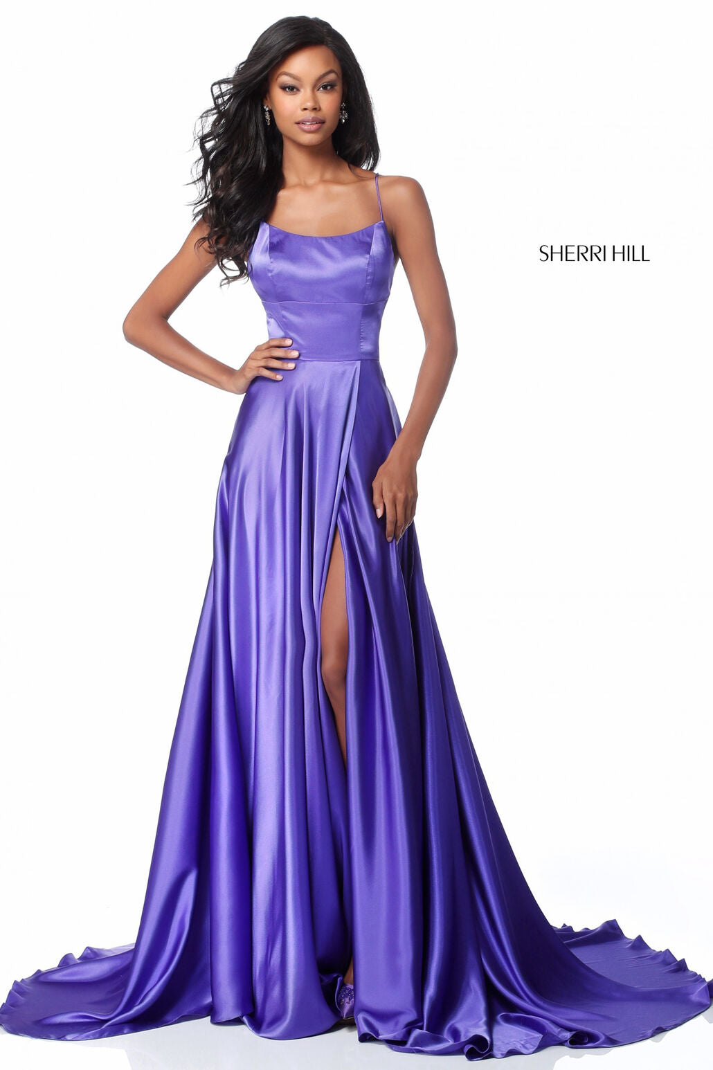 sherri hill purple prom dress 55329 Designed to make you feel elegant yet playful Sherri Hill | Pure Couture