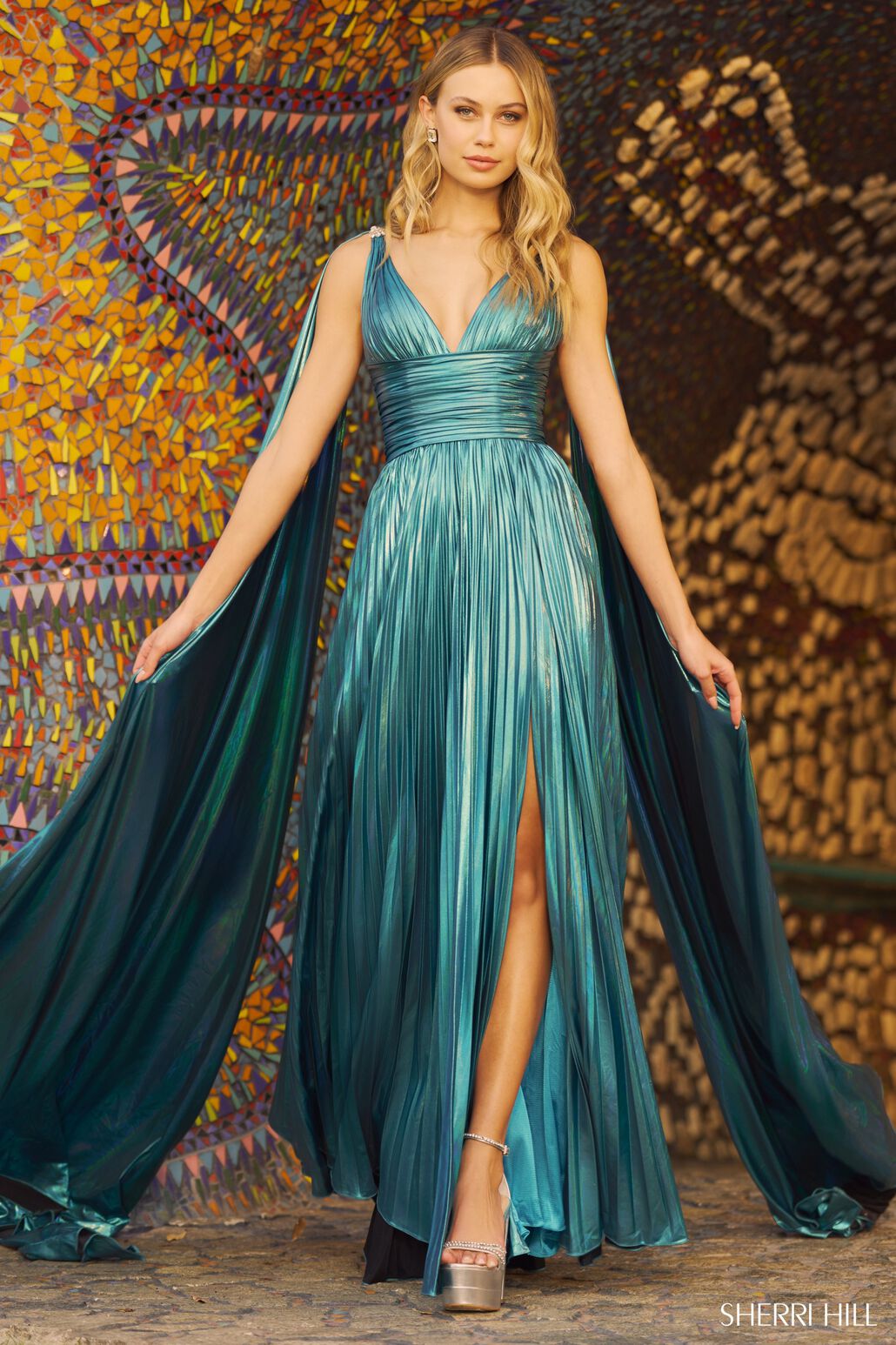 Sherri Hill 55780 Dress | Sherri Hill Dresses | Formal Approach 4 / Malachite Blue Sherri Hill 55780 Dress | Sherri Hill Dresses | Formal Approach 4 / Malachite Blue