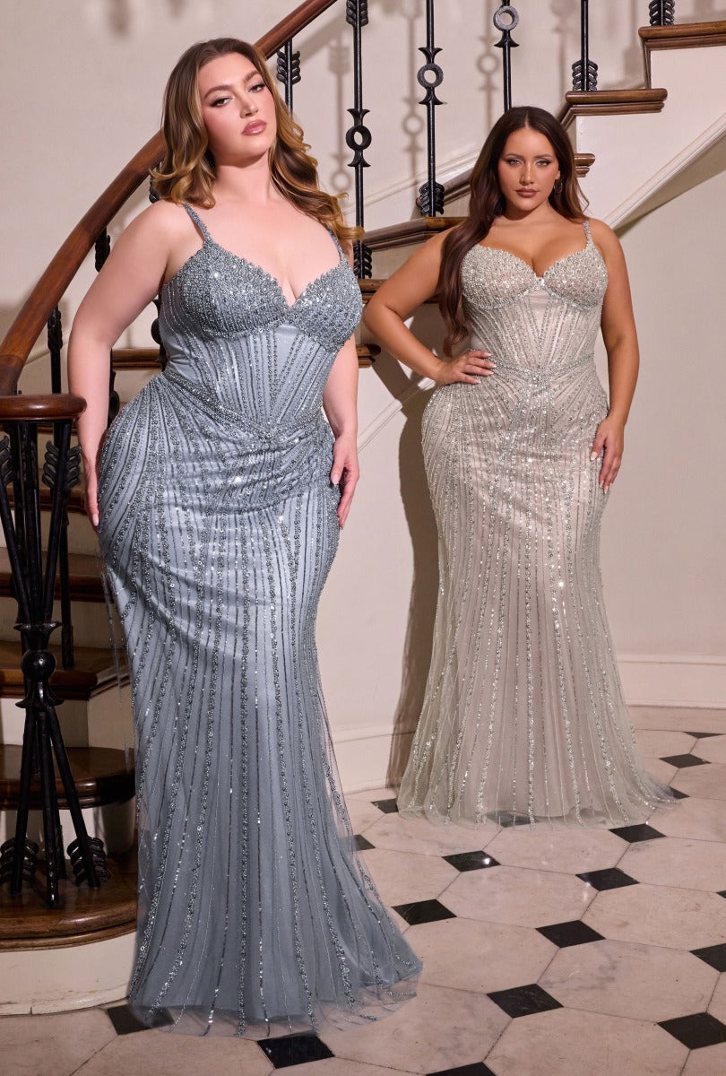 Ladivine CC398C Silver Nude