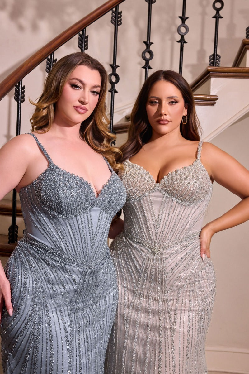Ladivine CC398C Silver Nude