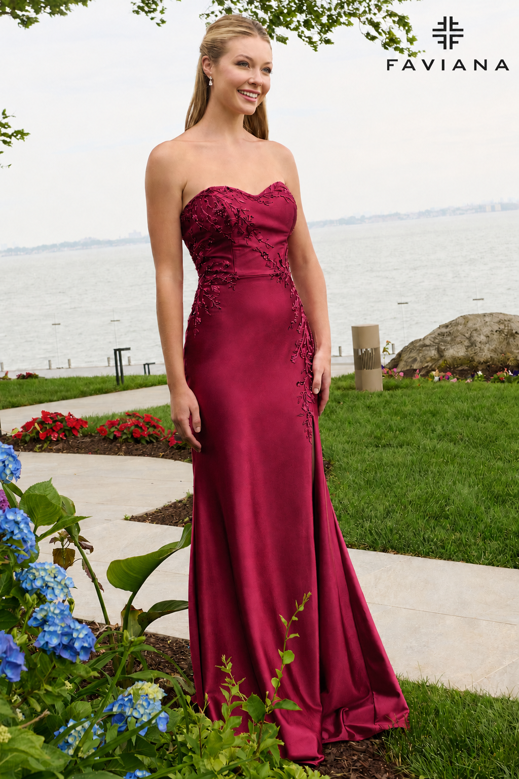 Faviana 11647 Cherry