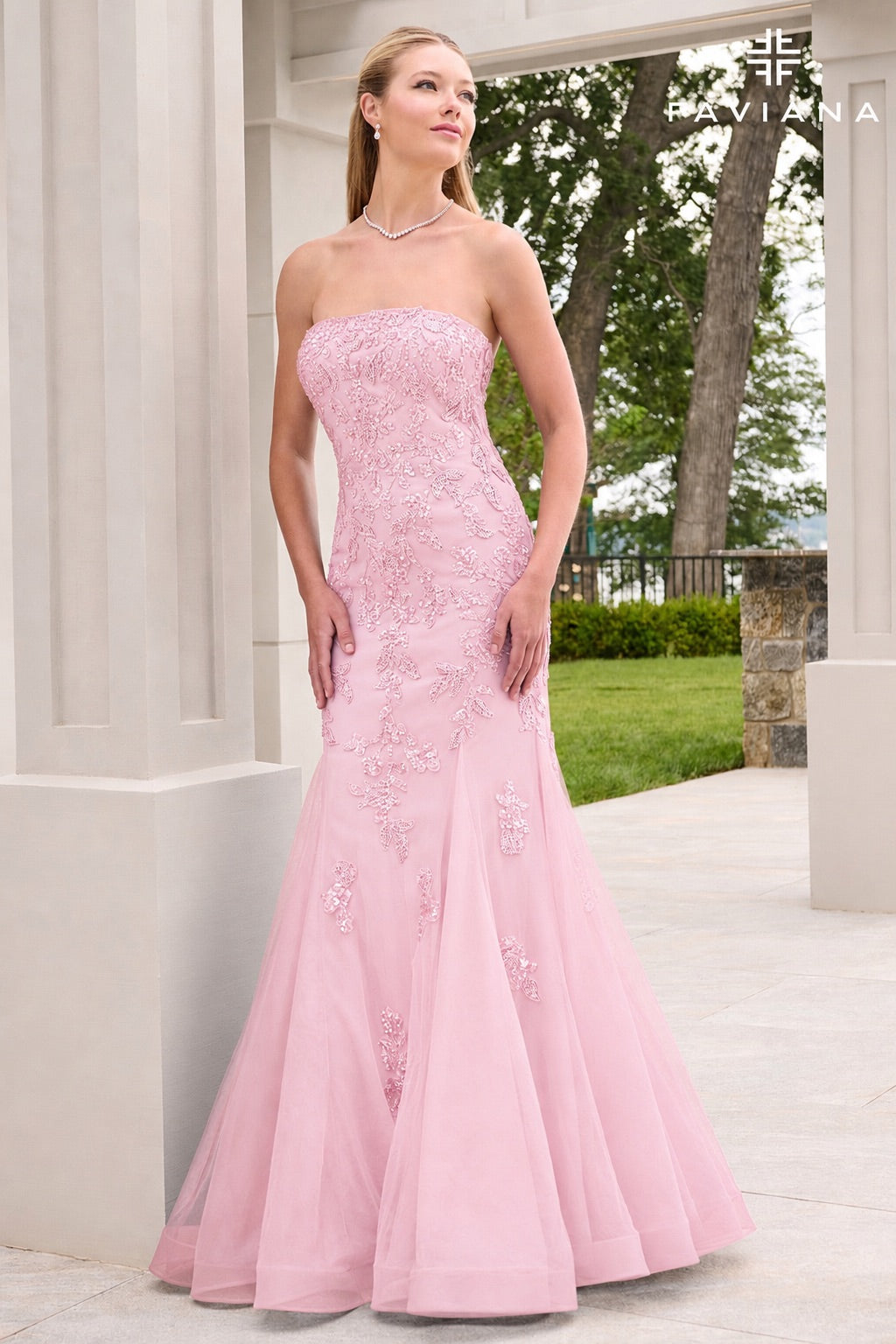 Faviana 11643 Light Pink