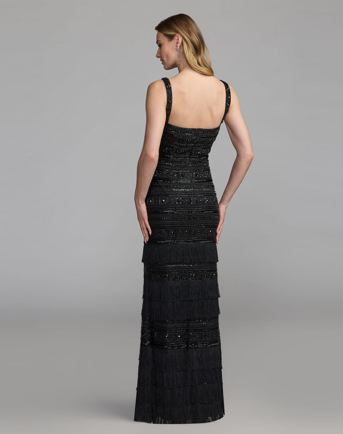 Mac Duggal 9450 Black back