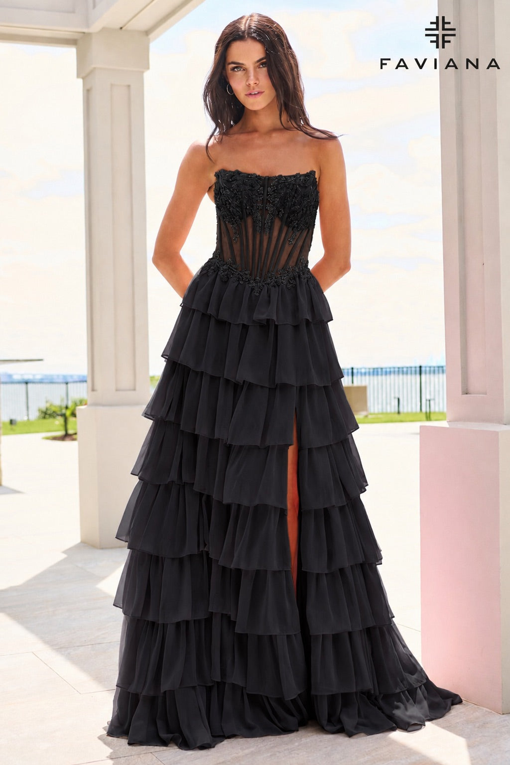 Faviana 11629 Black
