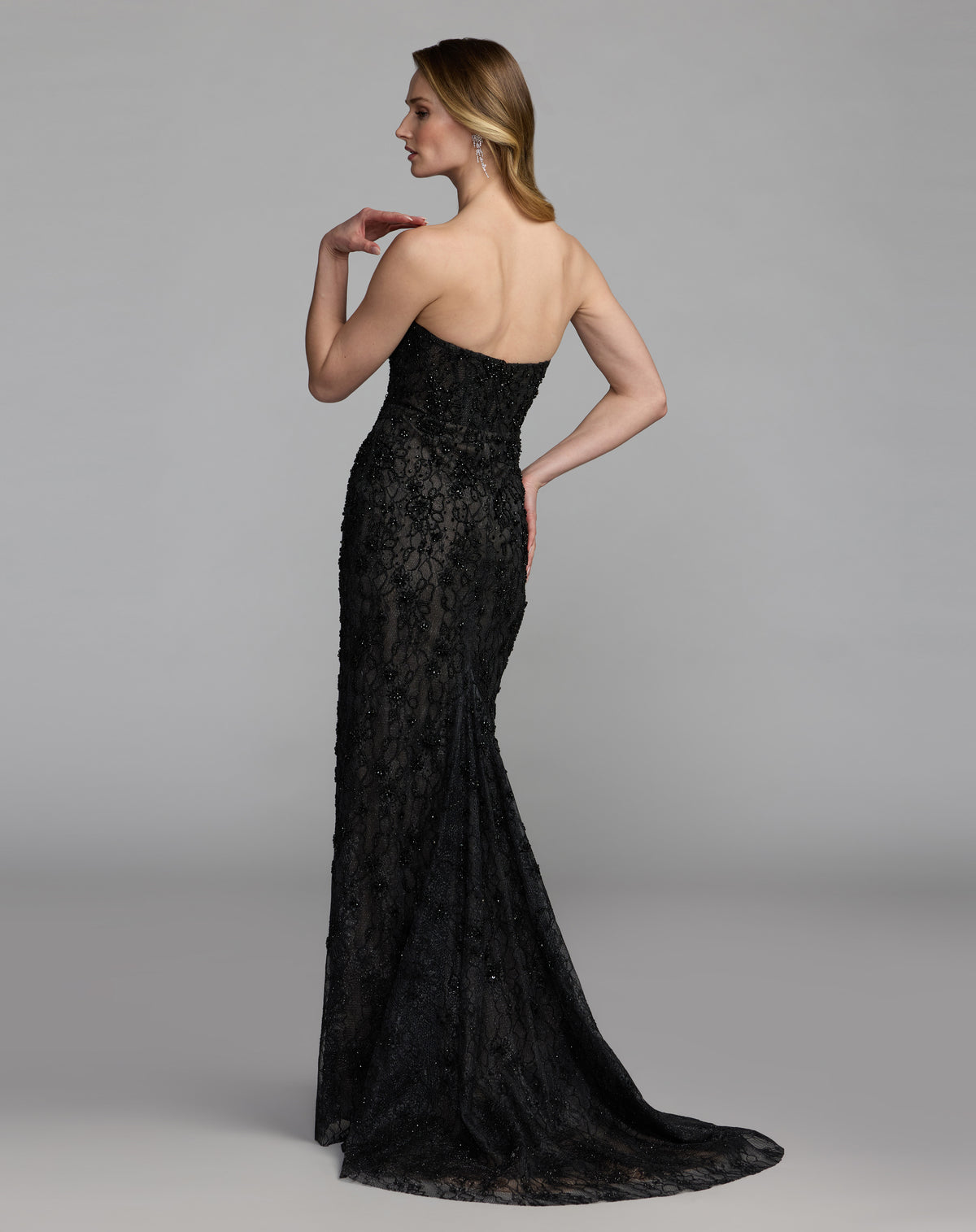 Mac Duggal 11830 Black back