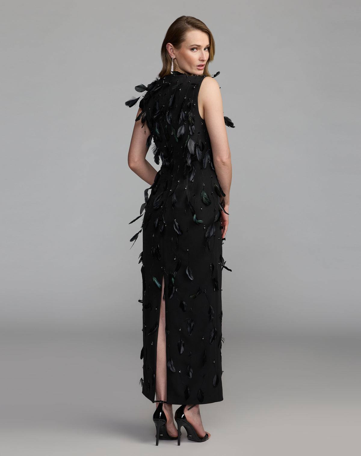 Mac Duggal 11630 Black back