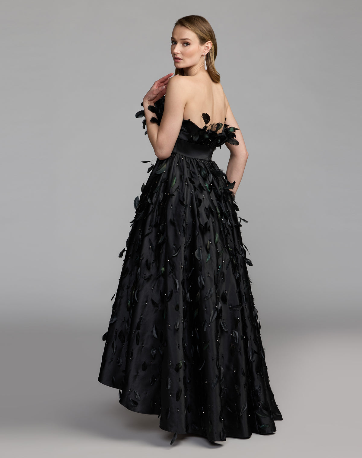 Mac Duggal 11835 Black back