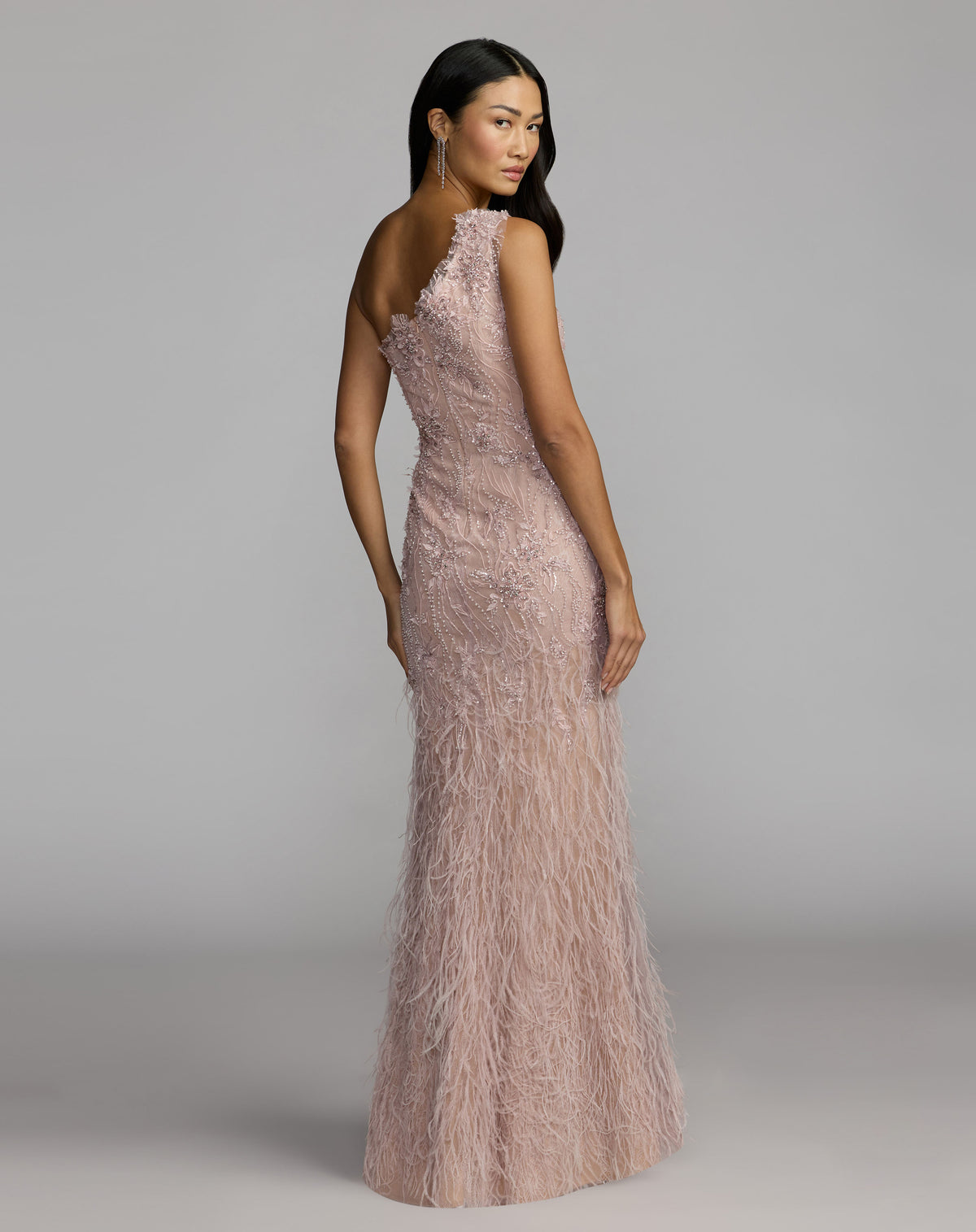 Mac Duggal 77112 Vintage Lilac back