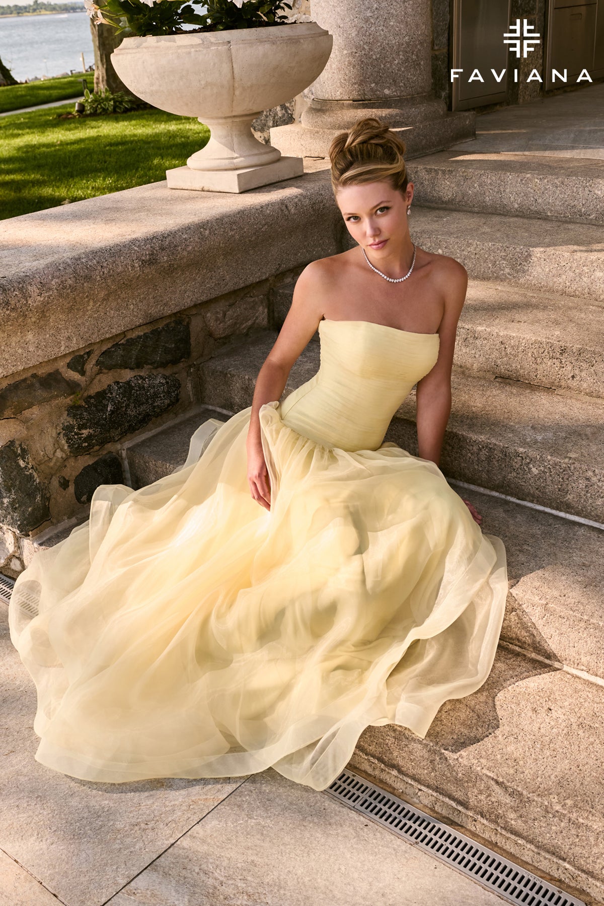 Faviana 11668 Butter Yellow Alt 2